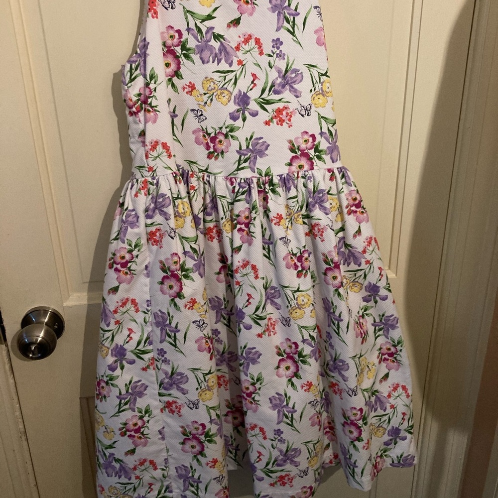 Janie and Jack floral dress size 12